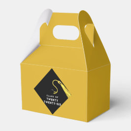 Caixinha De Lembrancinhas Graduação 2025 Dourada