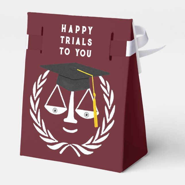 Caixinha De Lembrancinhas Graduação na Faculdade de Direito Criativo (Verso)