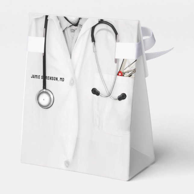 Caixinha De Lembrancinhas Graduação na Faculdade de Medicina (Verso)