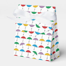 Caixinha De Lembrancinhas Guarda-chuvas na chuva