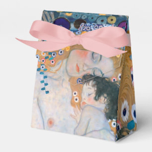 Caixinha De Lembrancinhas Gustav Klimt - Mãe e Filho