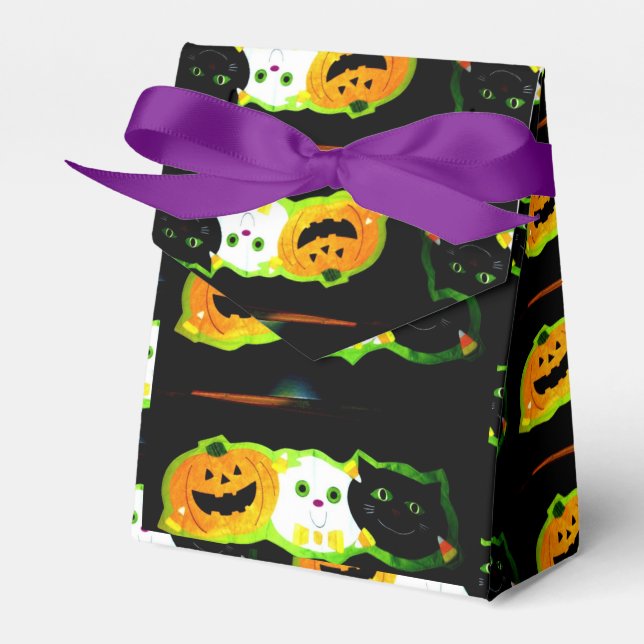 Caixinha De Lembrancinhas Halloween Trio (Frente)