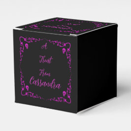 Caixinha De Lembrancinhas Halloween Veneno Roxo Personalizado