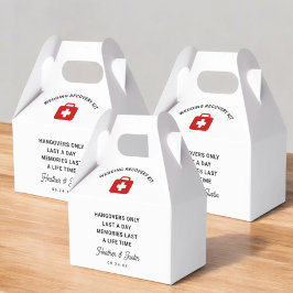 Caixinha De Lembrancinhas Hangovers Apenas no Último Dia do Kit de Hangover