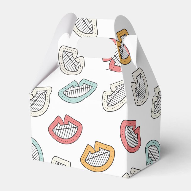 Caixinha De Lembrancinhas Happy Doodle Laugh (Frente)