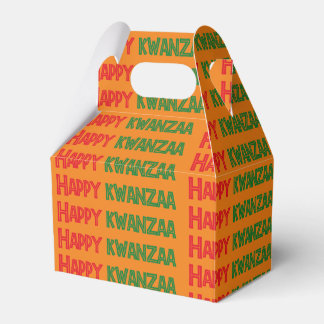 Caixinha De Lembrancinhas Happy Kwanzaa Greeting