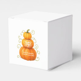 Caixinha De Lembrancinhas Happy Thanksgiving Thankful Pumpkins