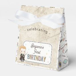 Caixinha De Lembrancinhas Harry Potter Chibi Draco Malfoy Mago Aniversário