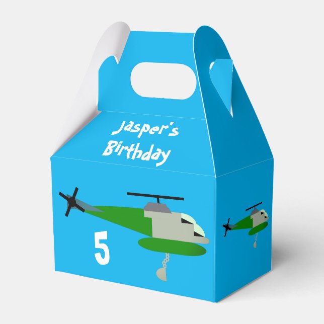 Caixinha De Lembrancinhas Helitack (Frente)