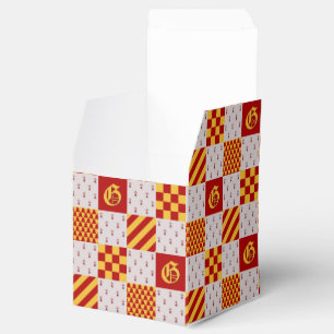 Caixinha De Lembrancinhas Herádico da Fantasia Magia Amarela Medieval