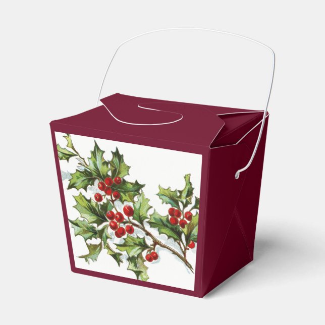 Caixinha De Lembrancinhas HollyBerries20150802 (Frente)
