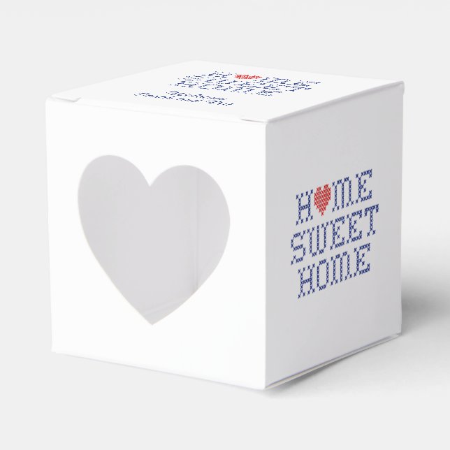 Caixinha De Lembrancinhas Home Sweet Home Favor Box (Frente)