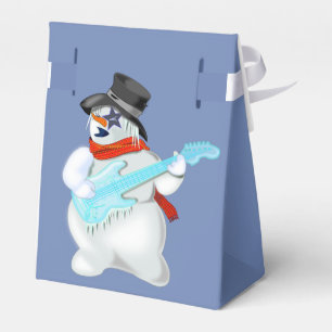 Caixinha De Lembrancinhas Homem de neve