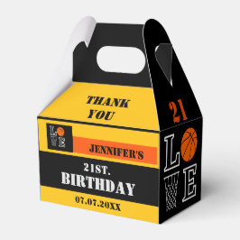 Caixinha De Lembrancinhas Hoops de basquete, Presente de Jogador de Basquete