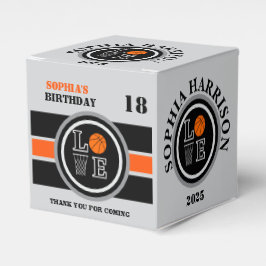 Caixinha De Lembrancinhas Hoops de basquete, Presente de Jogador de Basquete