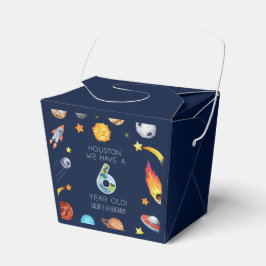 Caixinha De Lembrancinhas Houston We Have A 6 Year Old 6th Birthday Party