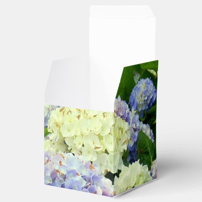 Caixinha De Lembrancinhas Hydrangea Mix-PARTITY FAVOR CAIXA, estilo quadrado (Aberto)