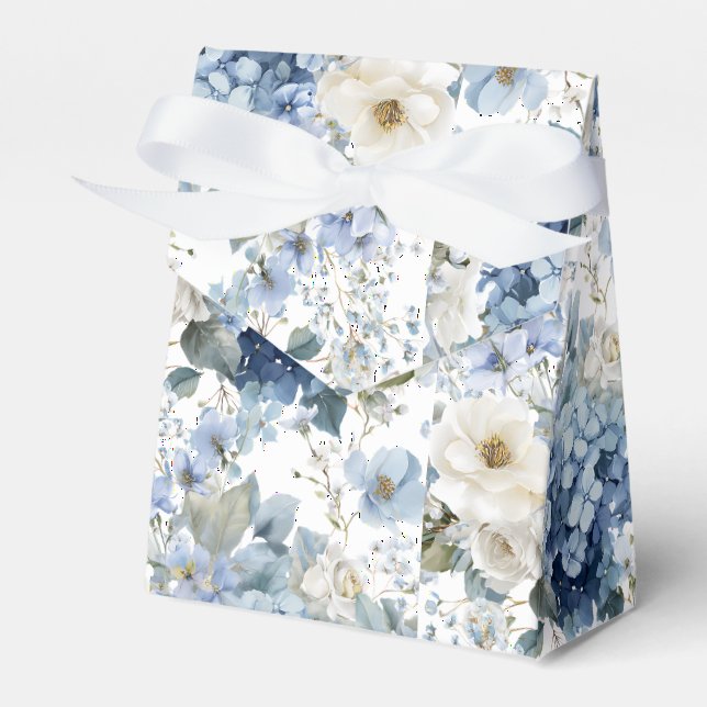 Caixinha De Lembrancinhas Hydrangeas Gift Box (Frente)