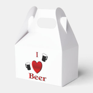 Caixinha De Lembrancinhas I Heart Beer Design