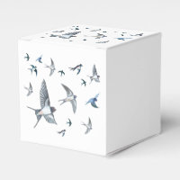 Ilustração Do Bando De Aves De Engorda Voadoras