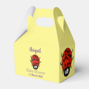 Caixinha De Lembrancinhas Imagem de desenhos animados de ladybug vermelho e