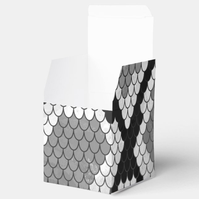 Caixinha De Lembrancinhas IMPRESSÃO e CINZA COBRA (Aberto)