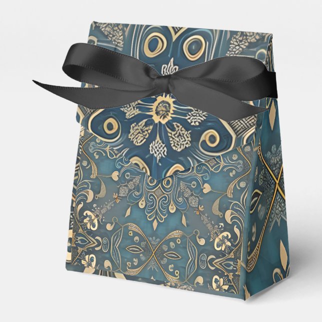 Caixinha De Lembrancinhas in blue (Frente)