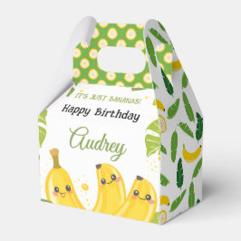 Caixinha De Lembrancinhas It's Just Bananas  4"w x 2.5"l x 5"h Birthday