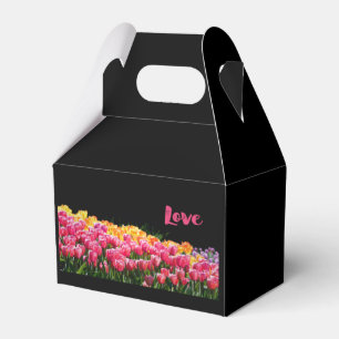 Caixinha De Lembrancinhas Jardim da tulipa do amor