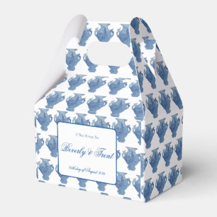 Caixinha De Lembrancinhas Jars Blue e White Ginger Jars