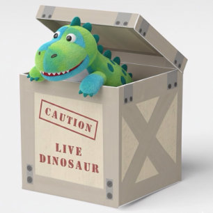 Caixinha De Lembrancinhas Jovem Dinossauro Jurássico Aniversário