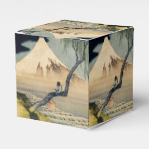 Caixinha De Lembrancinhas Katsushika Hokusai - Menino Vivendo o Monte Fuji