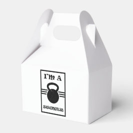 Caixinha De Lembrancinhas Kettlebell Swinger