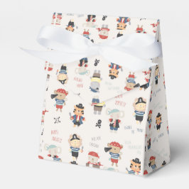 Caixinha De Lembrancinhas Kid Animal Crew Party Pirate Box