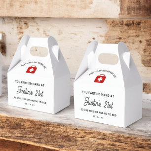 Caixinha De Lembrancinhas Kit de retenção do kit de recuperação de aniversár