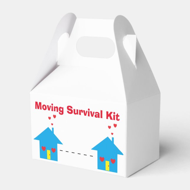 Caixinha De Lembrancinhas Kit de Sobrevivência "Movendo" (Frente)