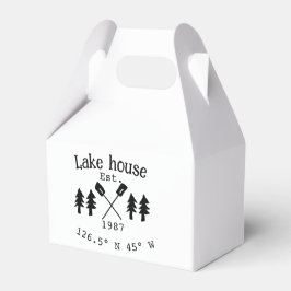 Caixinha De Lembrancinhas Lago House ets. Data ano em que as coordenadas per