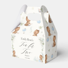 Caixinha De Lembrancinhas Lágrimas de ursos bonitos para dois segundos anive