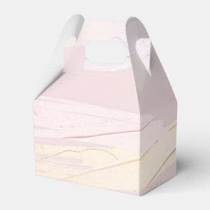 Caixinha De Lembrancinhas Lâmpada de Pastel rosa e Dourada proteção