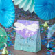 Caixinha De Lembrancinhas Lanterna Confetti Glam Azul (Party)