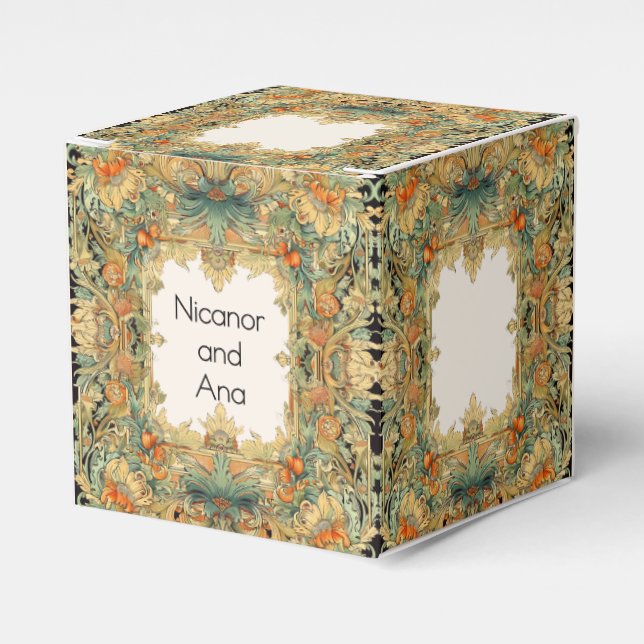 Caixinha De Lembrancinhas Laurel & Filigree Enchantment (Frente)