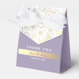 Caixinha De Lembrancinhas Lavanda Casamento Roxo