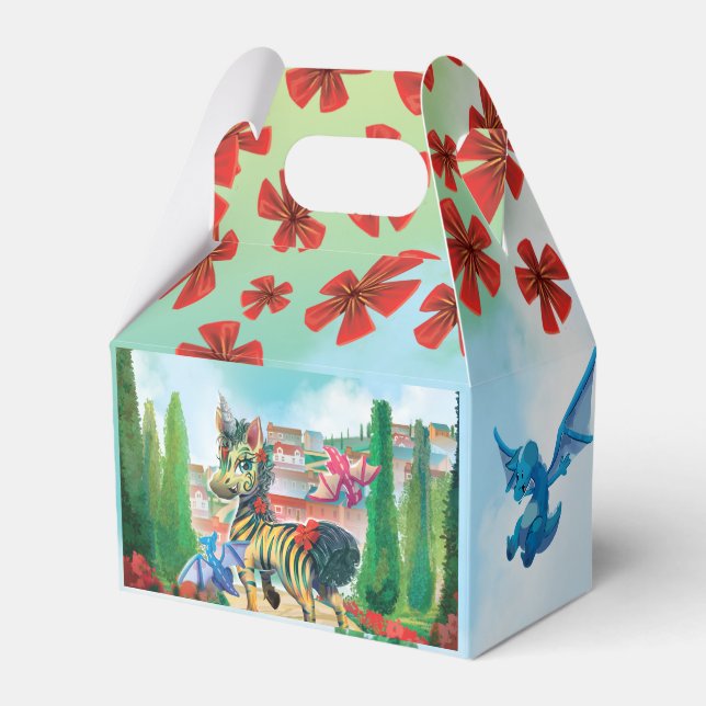 Caixinha De Lembrancinhas LeeNeigh Favor Box (Frente)