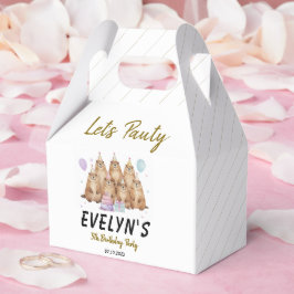 Caixinha De Lembrancinhas Let’s Party Groundhog 5th Birthday – Fun Kids 