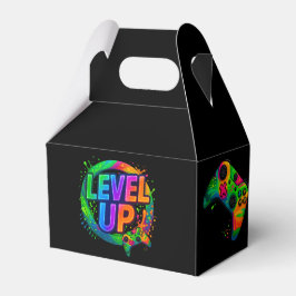 Caixinha De Lembrancinhas Level Up,  Gamer themed Miniatures Favor Boxes 