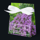 Caixinha De Lembrancinhas Lilases Elegantes roxo lavanda floral Obrigado<br><div class="desc">Cartões de Lilases Elegantes roxo lavanda floral Obrigado.</div>