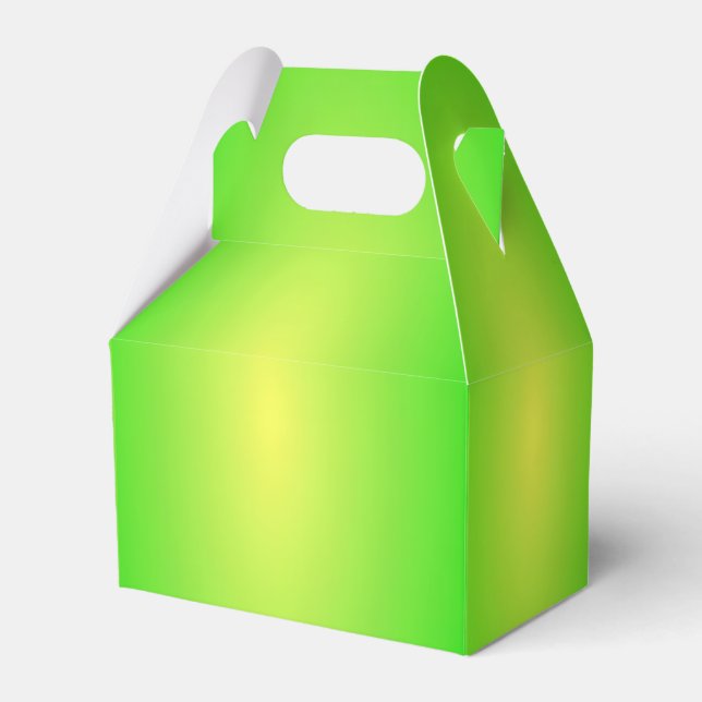 Caixinha De Lembrancinhas Lime (Frente)