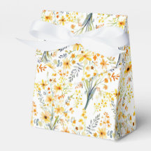 Lindas flores silvestres amarelas da primavera