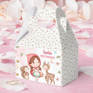 Caixinha De Lembrancinhas Little Red Riding Hood Birthday Favor Bag Favor