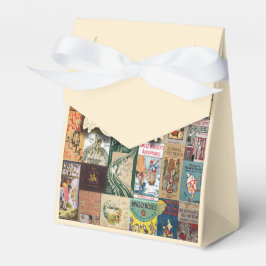 Caixinha De Lembrancinhas Livros Vintage Trazem Um Chá de fraldas De Livro